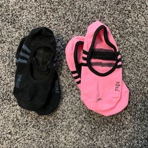 Two Pairs of Yoga/Barre Socks
